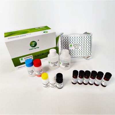 Fumonisin B1 Mycotoxin Testing Kits For Feed Peanut Maize 96 Wells/Kit Green Spring