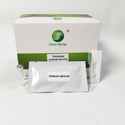 ISO9001 Porcine Trichinosis Swine Influenza Test Kit Antibody Rapid 50 Tests/Kit GMP