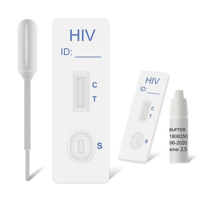 One Step 1/2 Hiv Rapid Home Test Kit Whole Blood Serum Plasma 40 Tests/Kit